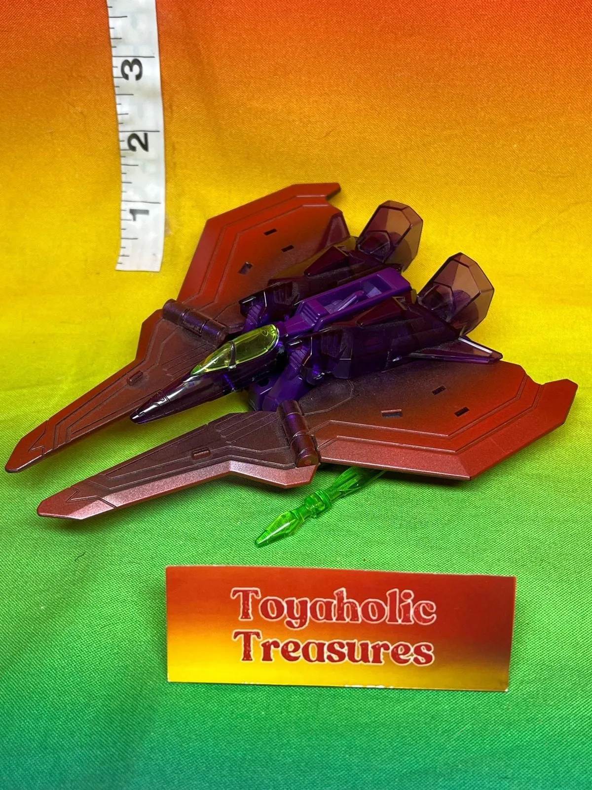 Product image for Transformers Cyberverse Seekers Sinister Strikeforce Skywarp Figure