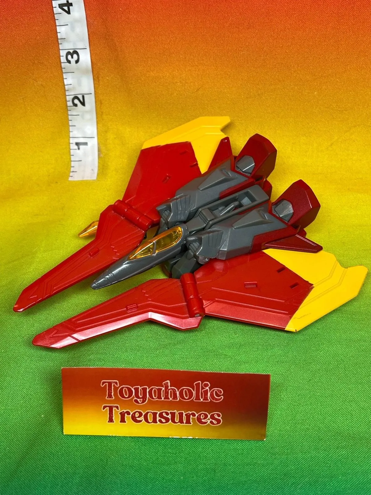 Product image for Transformers Cyberverse Seekers Sinister Strikeforce Thrust Figure