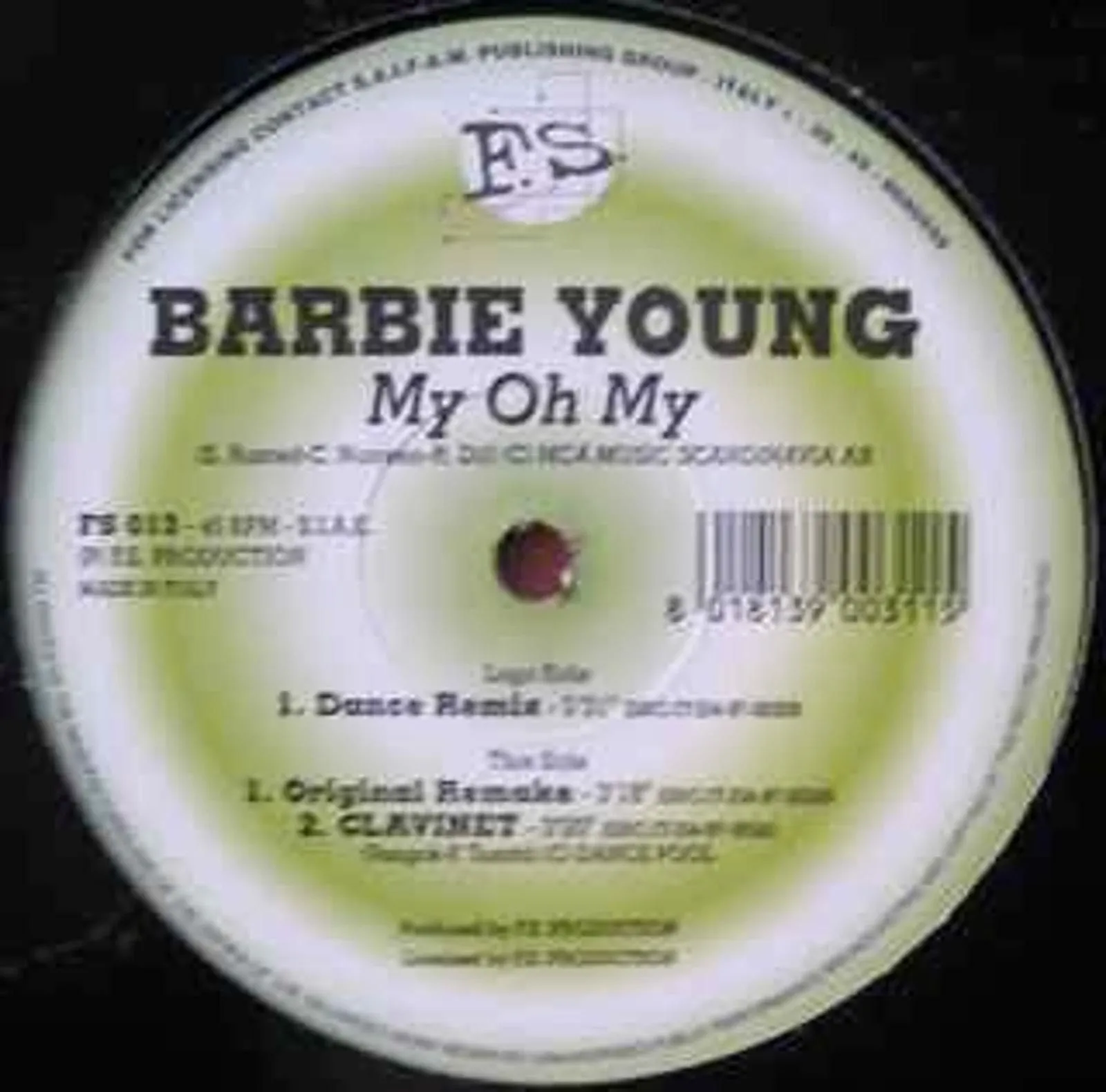 Product image for Barbie Young - My Oh My (12")