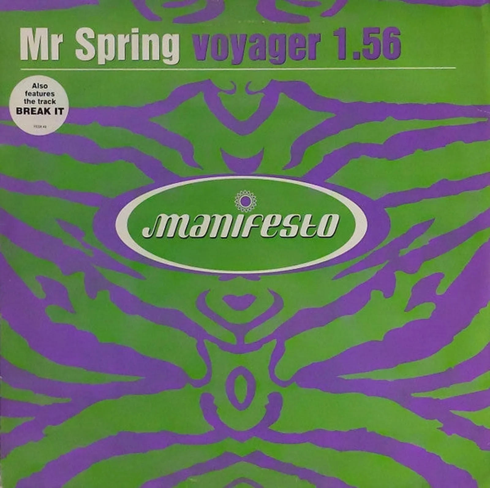 Product image for Mr Spring* - Voyager 1.56 (12")