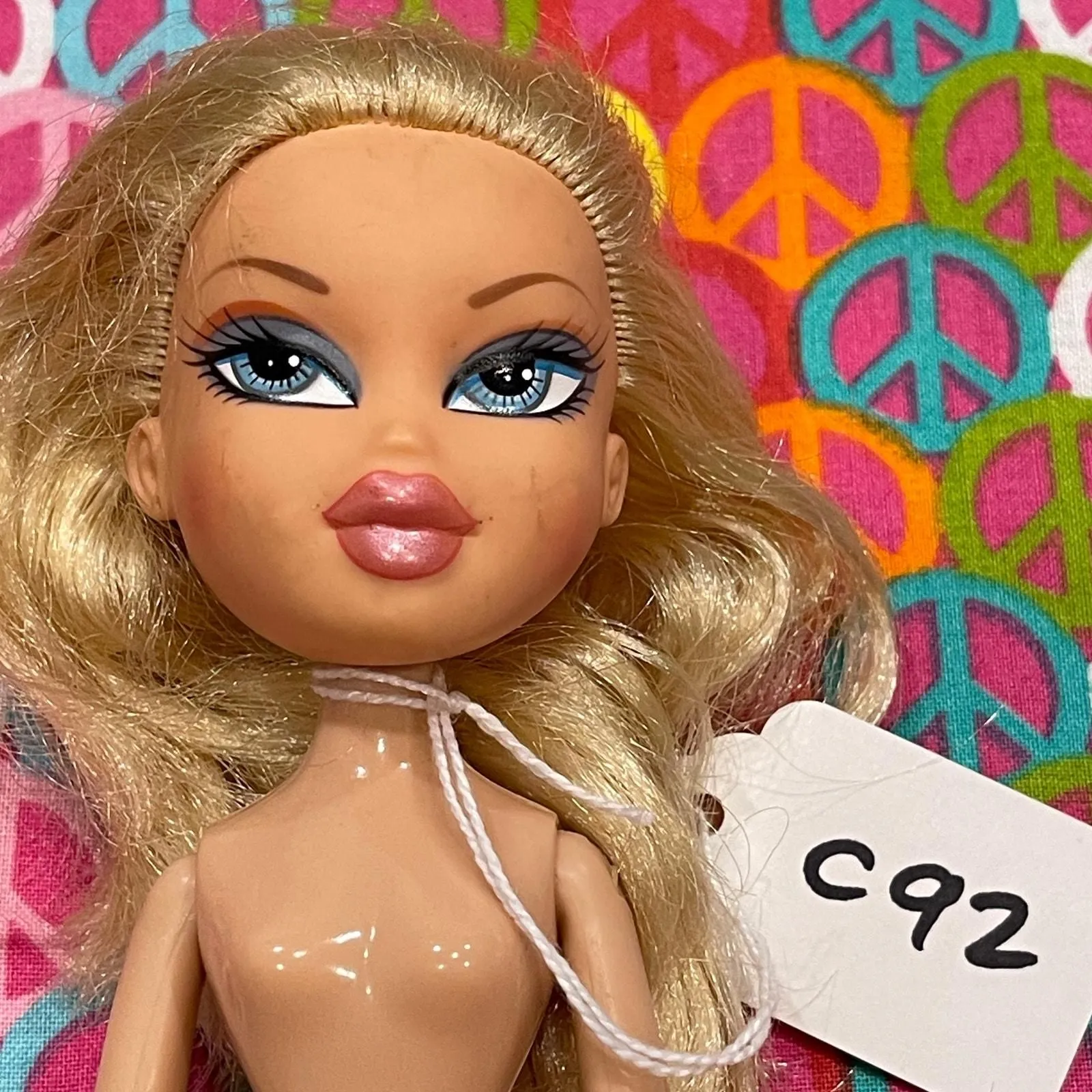 Product image for Bratz Blonde Cloe Lot 9 #C92 Doll Nude Fashion Doll Only