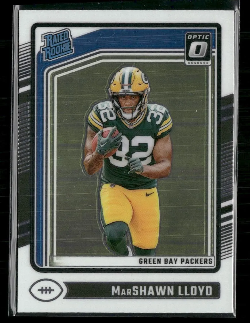 Product image for 2024 Donruss Optic #275 MarShawn Lloyd Green Bay Packers Rookie