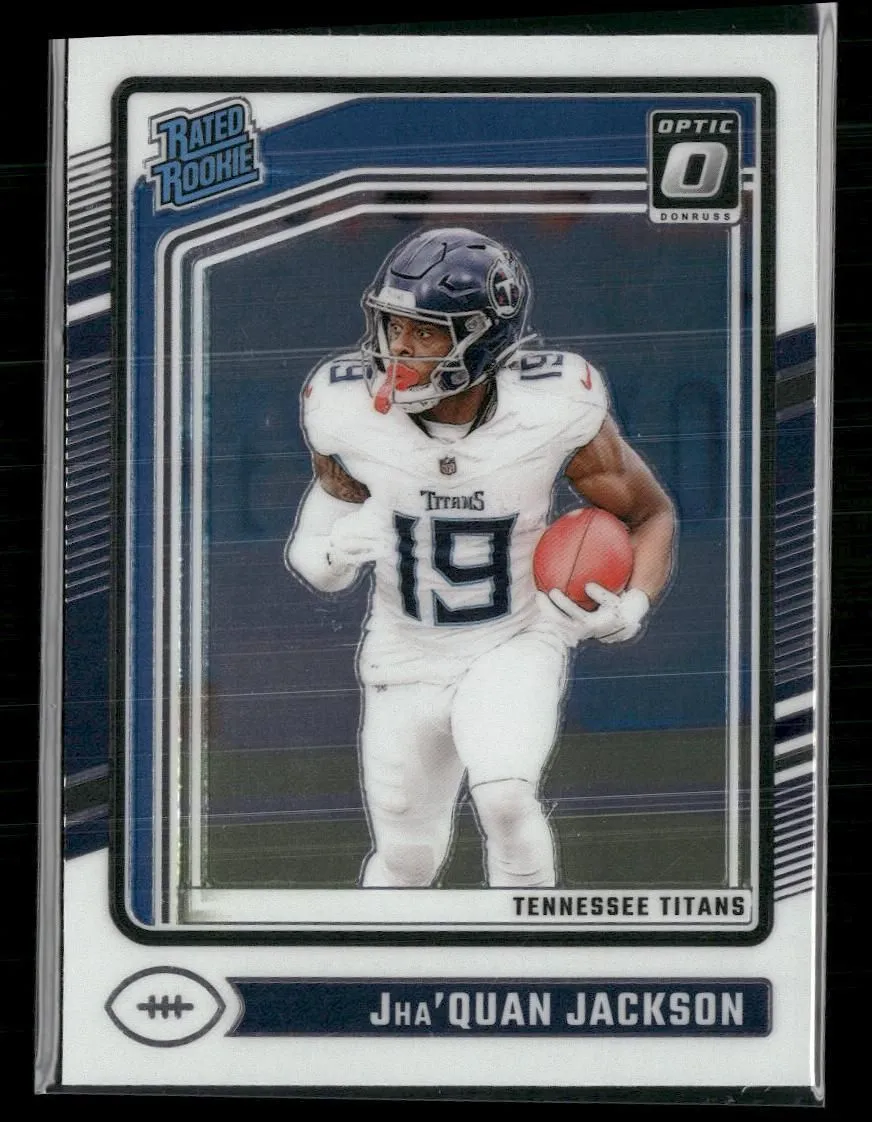 Product image for 2024 Donruss Optic #253 Jha'Quan Jackson Tennessee Titans Rookie