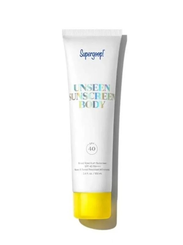 Product image for Supergoop Unseen Sunscreen Body SPF 40 Water & Sweat Resistant 3.4 fl oz/100ml