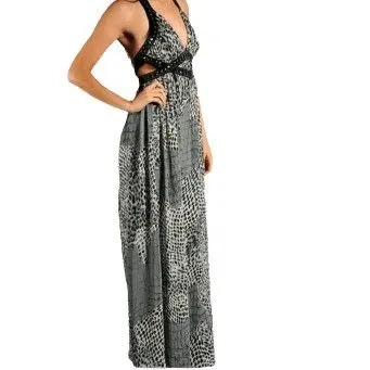 Product image for 216 Ellison LEOPARD PRINT MAXI DRESS (MOD) 
