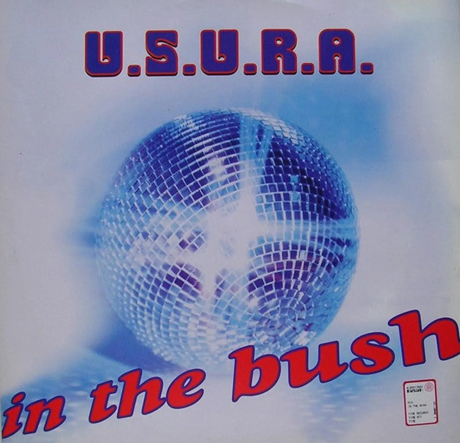 Product image for U.S.U.R.A. - In The Bush (12")