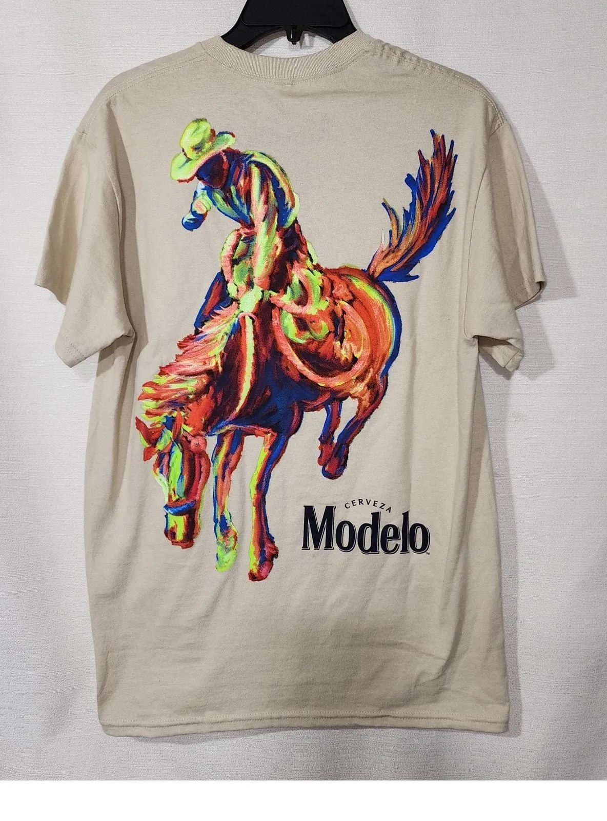 Product image for Modelo Cowboy men's medium shirt- first picture back of shirt - new-with-tags - modelo