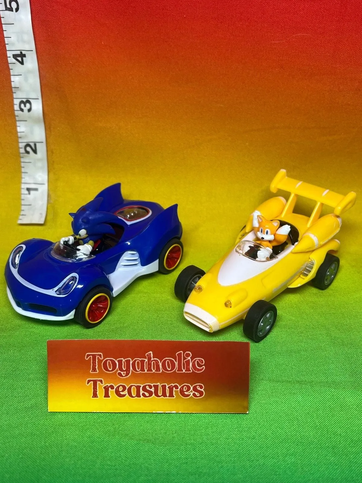 Product image for Sonic the Hedgehog & Tails Pullback & Go Racers