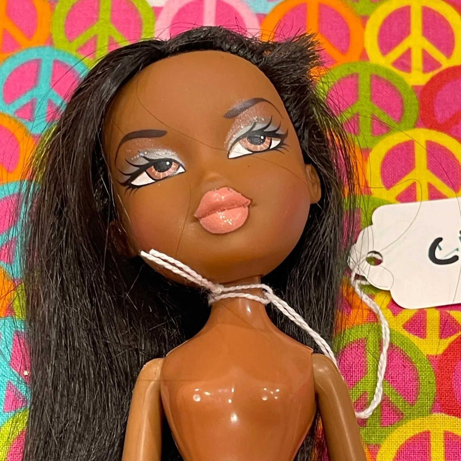Product image for Bratz Sasha 20 Yearz Special Edition Lot 3 #C1 Nude Fashion Doll Only Hair Cut