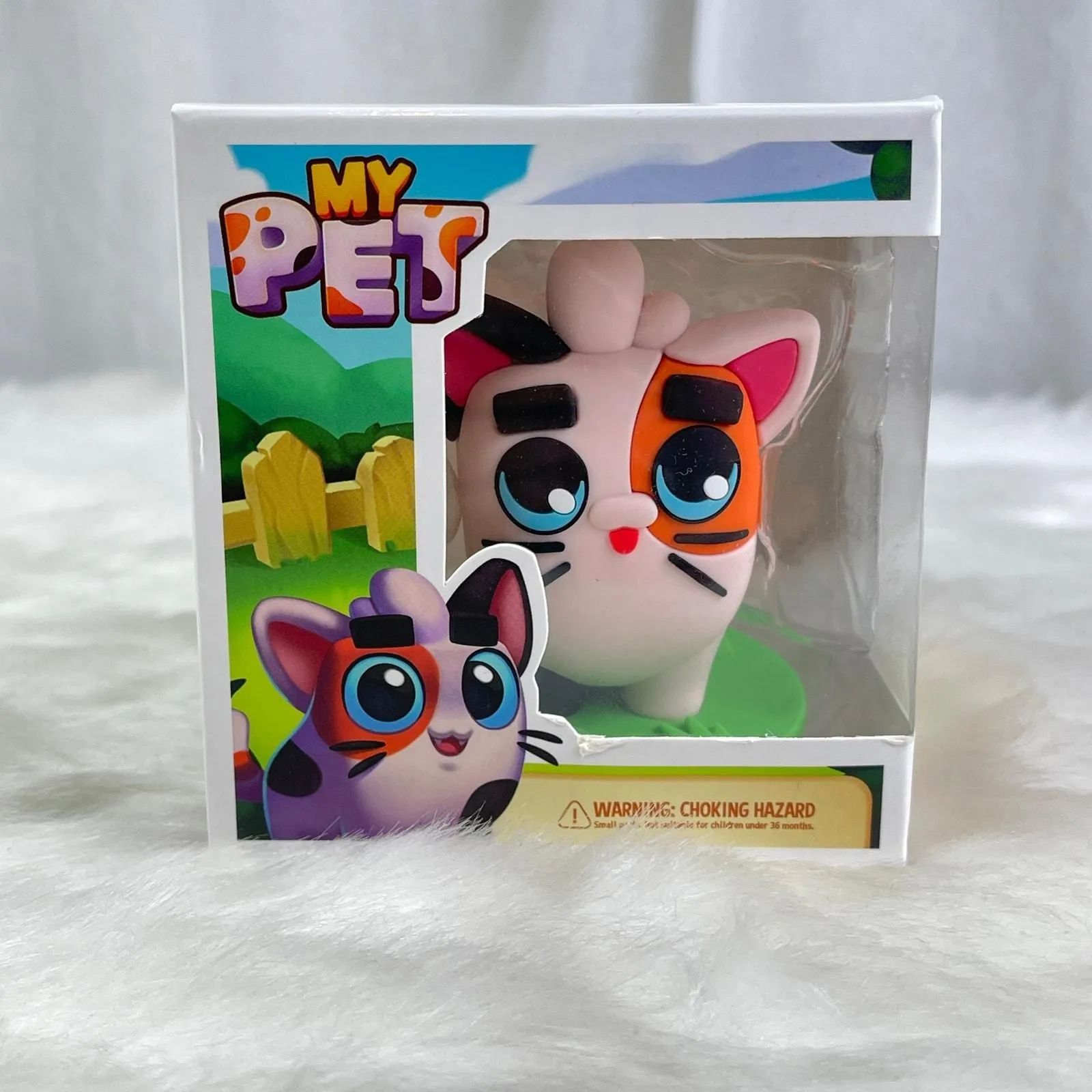 Product image for NIB RARE Dice Dreams Exclusive My Pet Challenge Calico Cat Pop Doll 2023