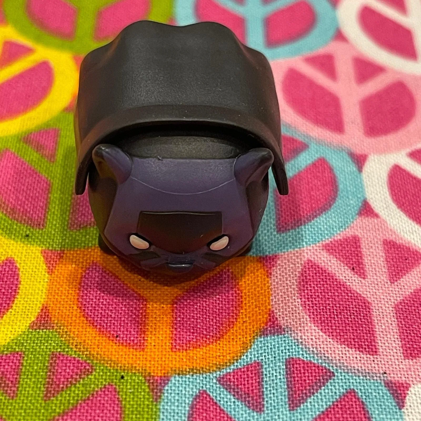 Product image for Black Panther Disney Tsum Tsum Purple & Black Vinyl Figure - Medium