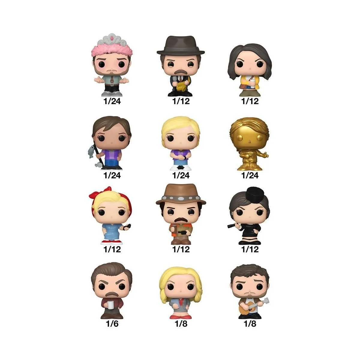 Product image for Funko Bitty Pop! Parks and Recreation Singles (1 Random)