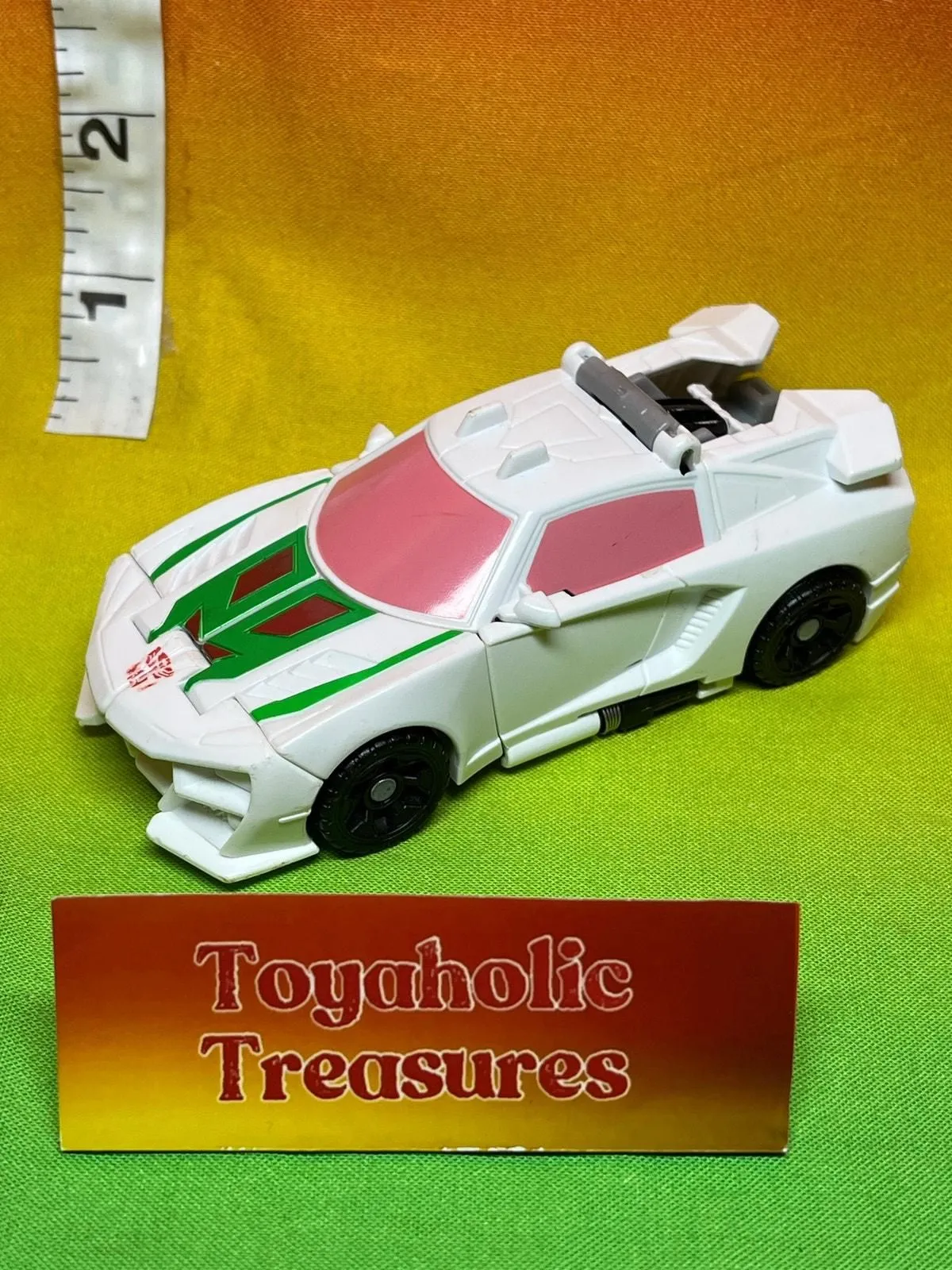 Product image for Transformers Cyberverse Action Attackers Wheeljack Action Figure