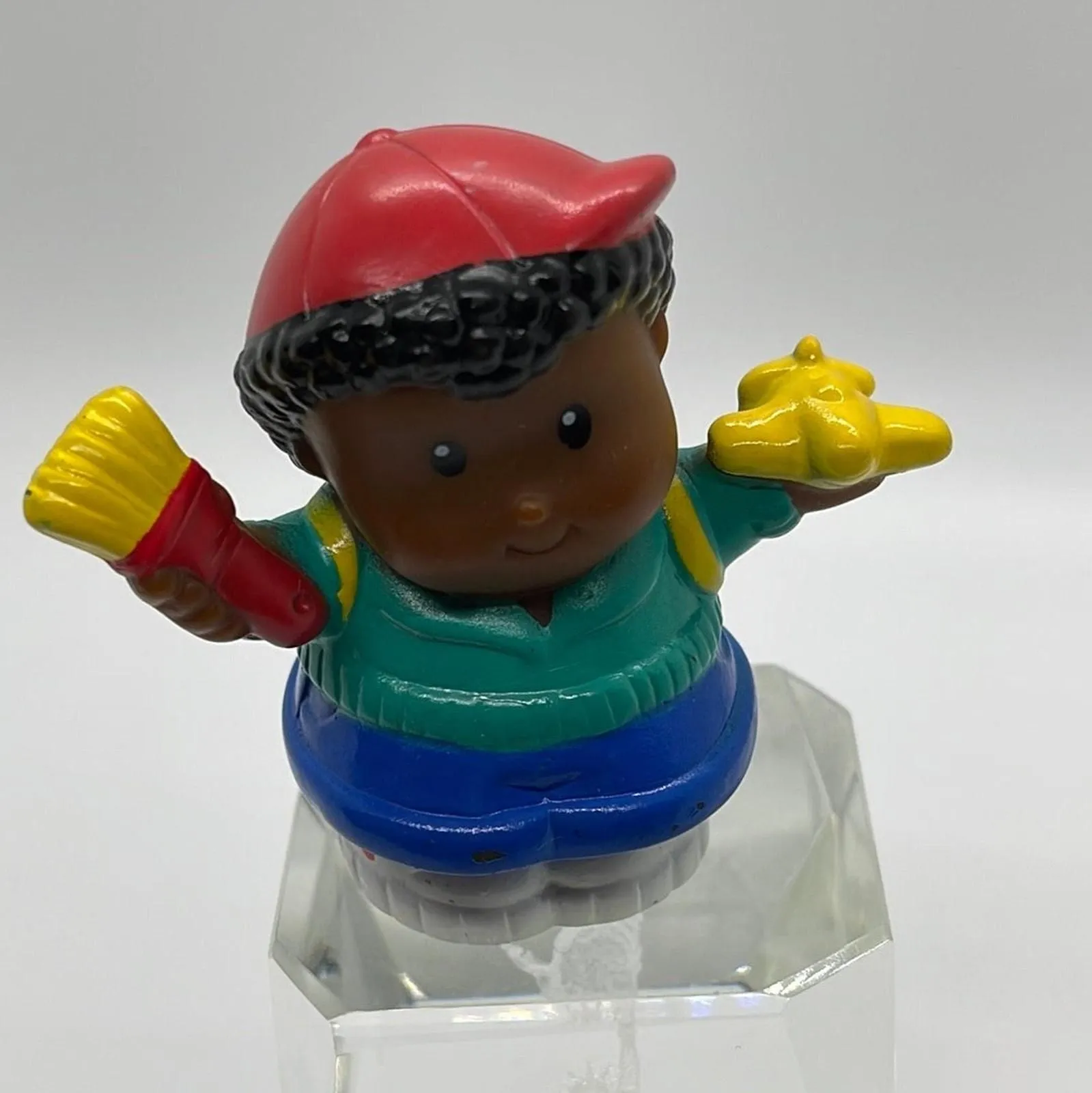 Product image for Mattel 2003 Fisher Price Little People Michael Paint Brush & Airplane Figure #2