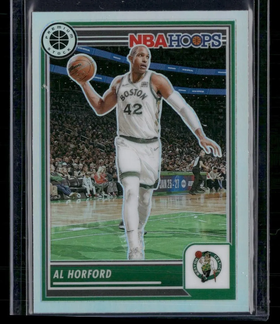Product image for 2023-24 Hoops Premium Stock #230 Al Horford Silver Prizm Boston Celtics