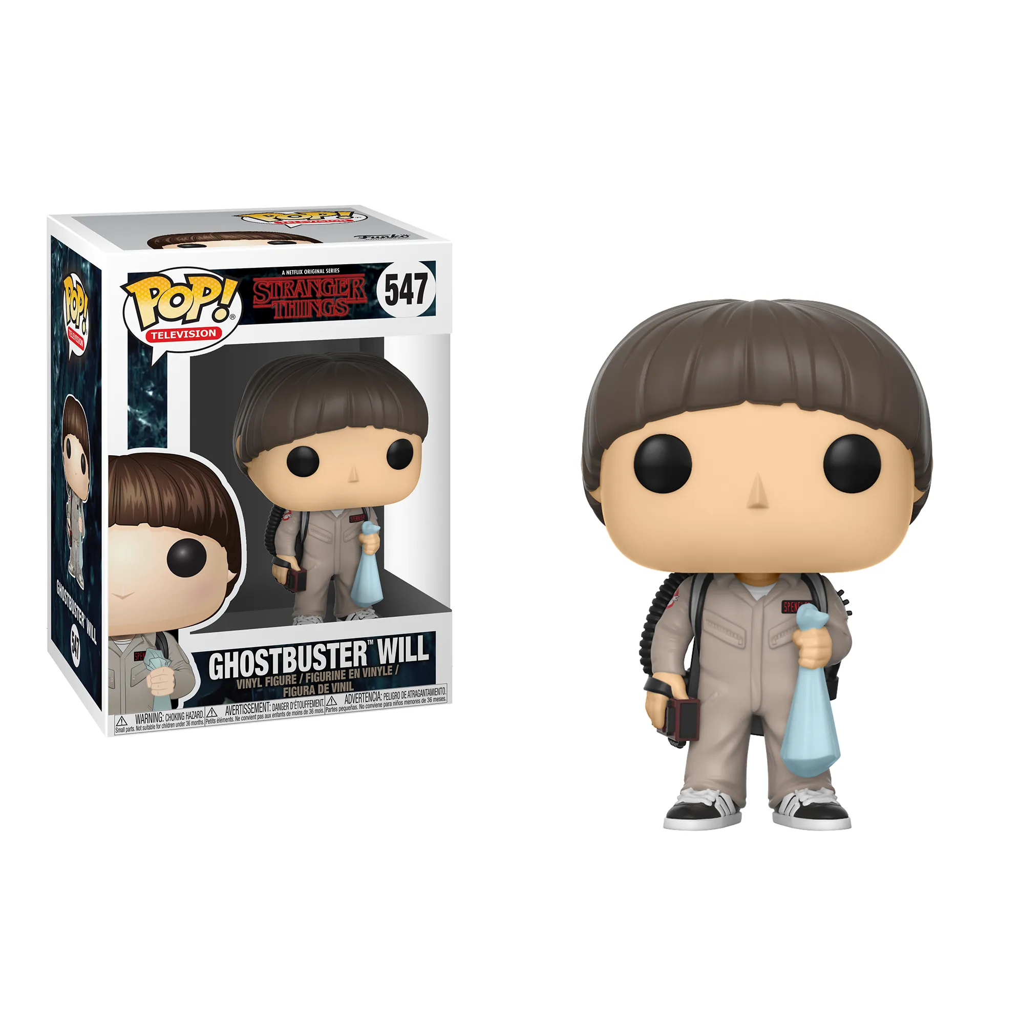 Product image for Funko Pop! TV Stranger Things W3 Ghostbuster Will