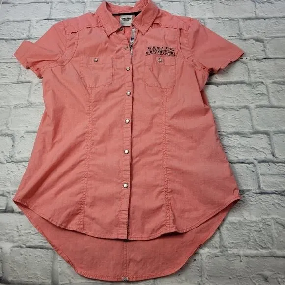 Product image for Harley Davidson Vented Ladies Performance Blouse size Small