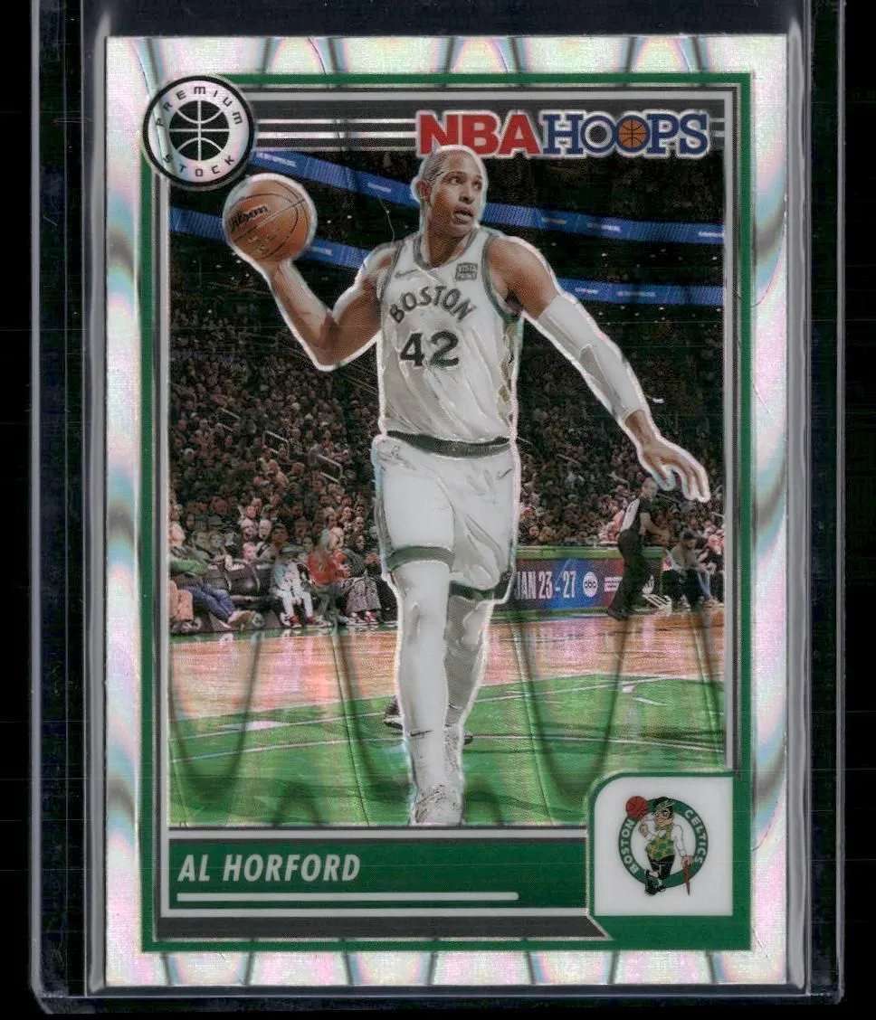 Product image for 2023-24 Hoops Premium Stock #230 Al Horford Seismic Prizm Boston Celtics