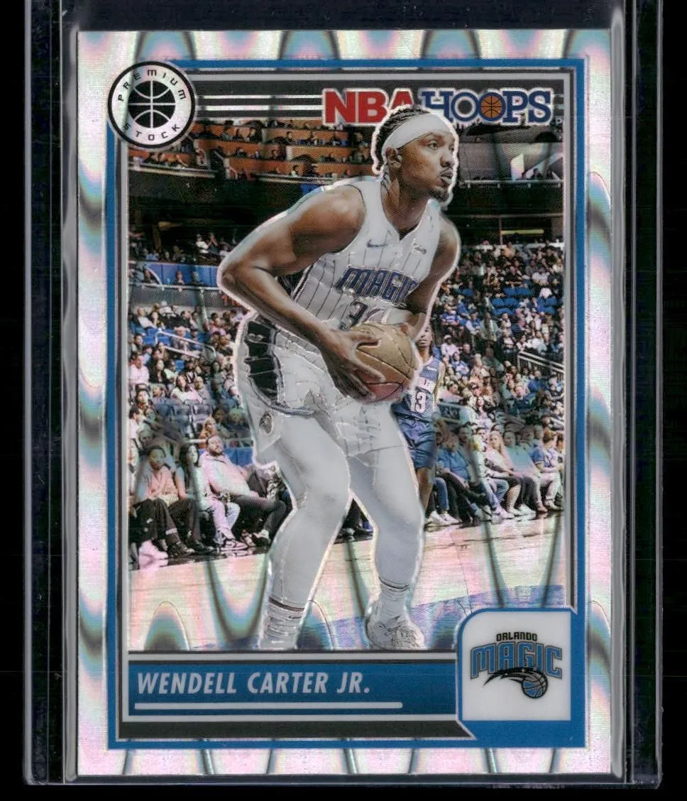 Product image for 2023-24 Hoops Premium Stock #174 Wendell Carter Jr. Seismic Prizm Orlando Magic