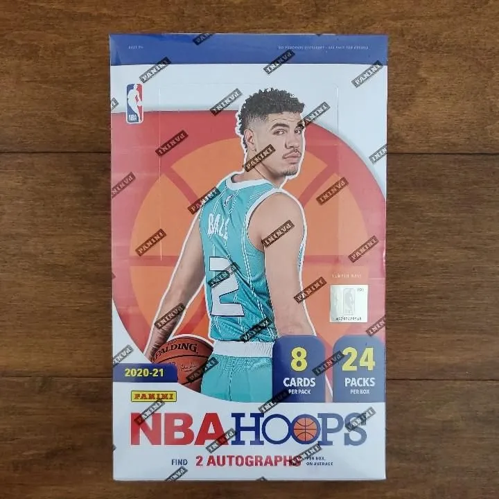 Product image for 2020-21 Panini NBA Hoops Basketball Hobby Box