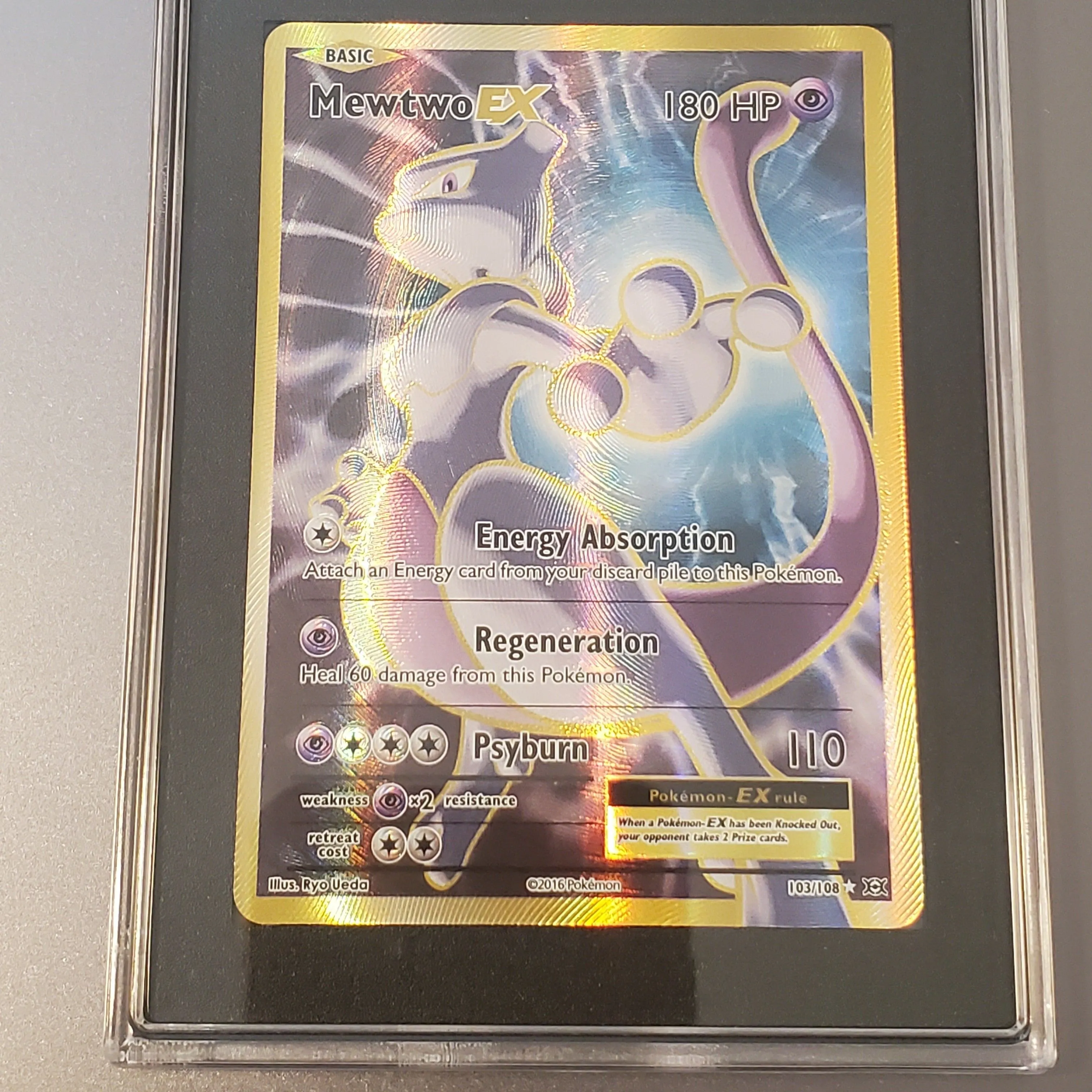 2016 Pokemon Evolutions Mewtwo Ex SGC 9.5  Whatnot: Shop, Sell, Connect