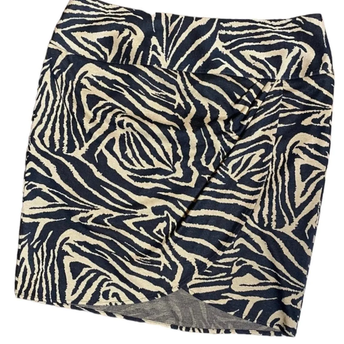 Product image for Lane Bryant Pencil Skirt SIZE 18 Animal Print Black Tan Jersey Knit NEW W TAGS - 18 - new-with-tags - Lane Bryant
