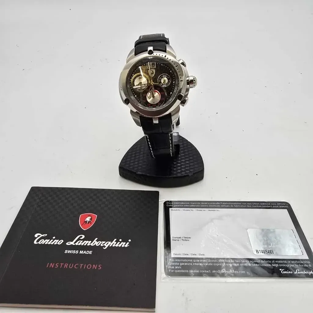 Product image for #9 Tonino Lamborghini Watch Swiss Quartz Shield 7714
