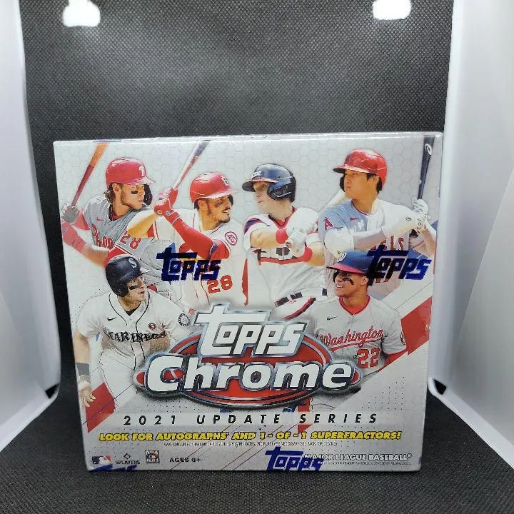 Product image for 2021 Topps Chrome Update Series Baseball Mega Box