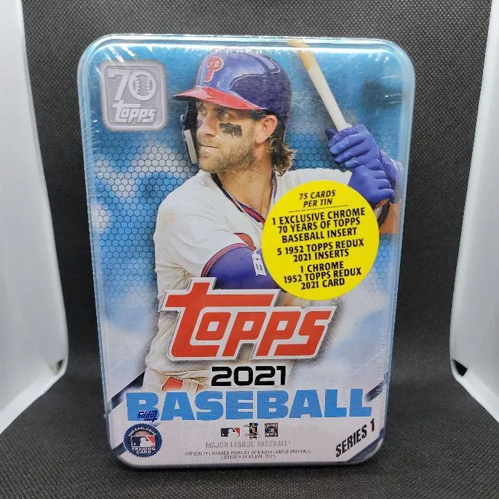 Product image for 2021 Topps Series 1 Baseball Collectible Tin