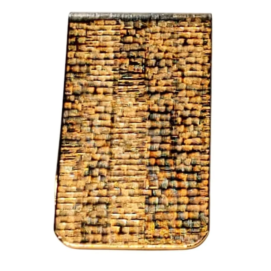 Product image for Gold Tone Money Clip 2" Vtg Minimalist Basic Simple - pre-owned---excellent