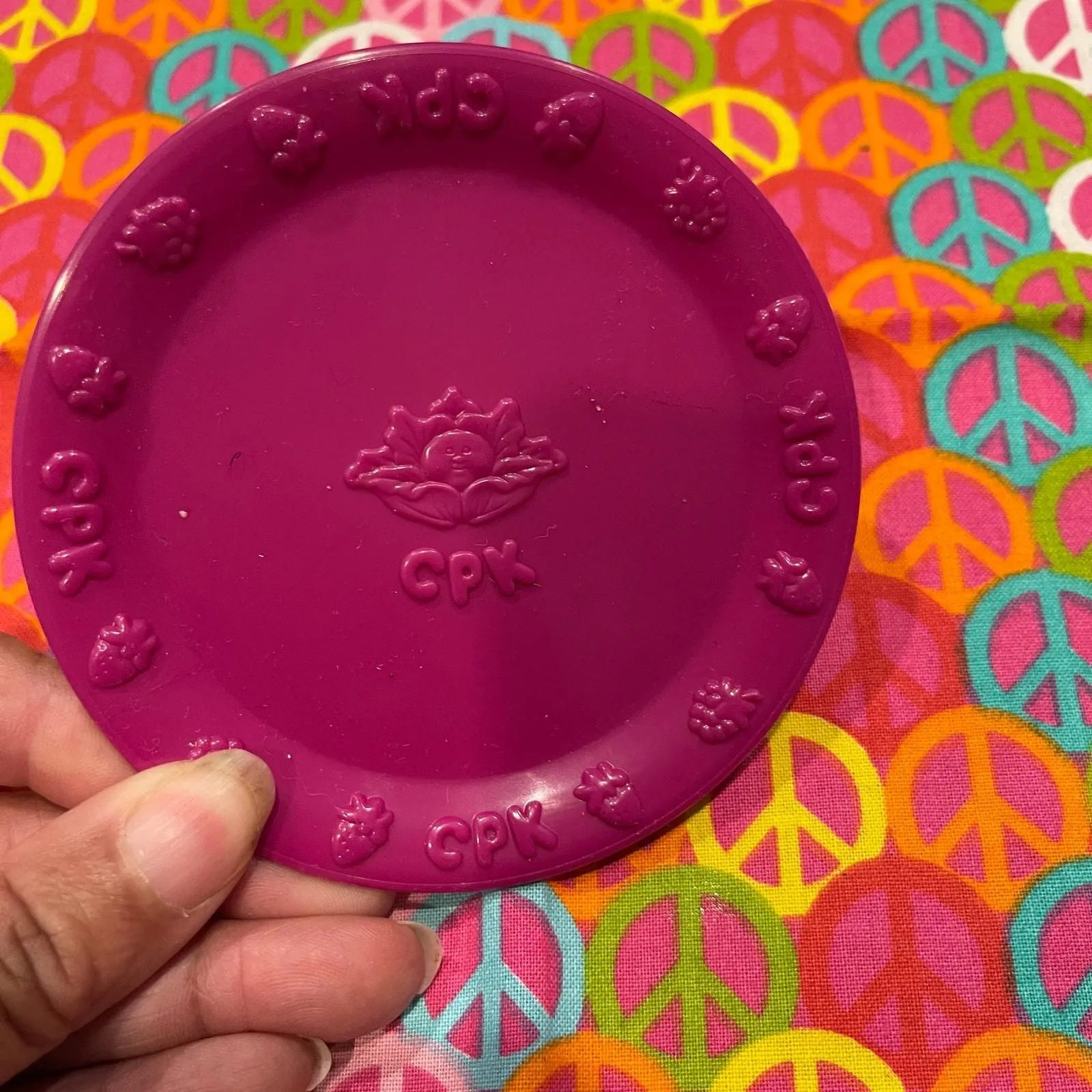 Product image for Cabbage patch Kids Dinner Plate Saucer CPK Accessory