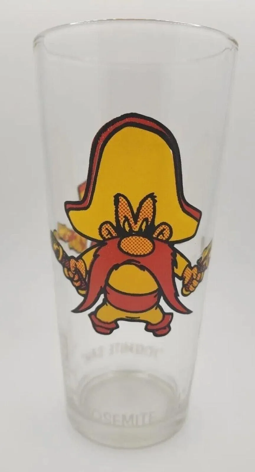 Product image for 1973 Warner Bros. Inc Looney Tunes Pepsi Glass - Yosemite Sam U302