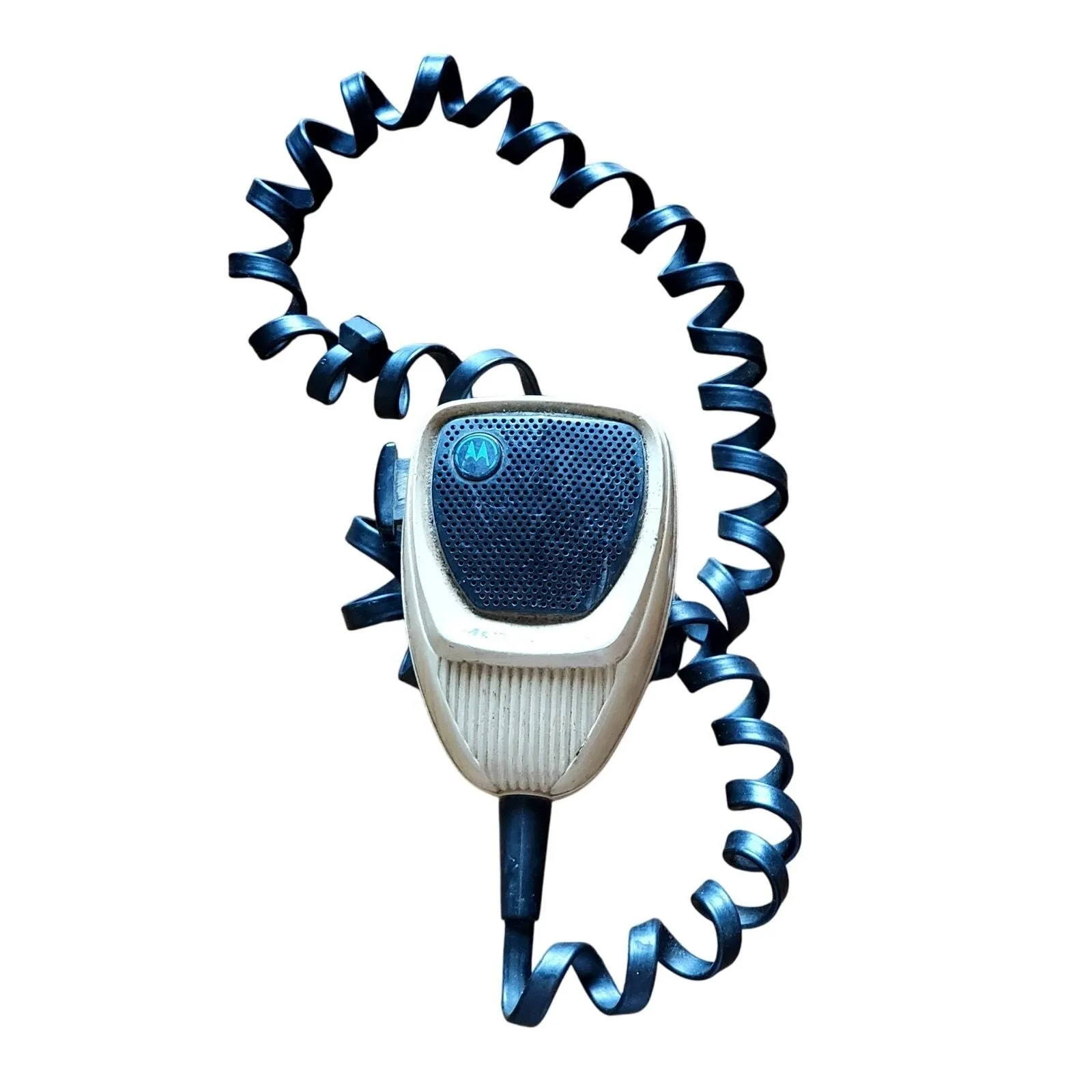 Product image for Motorola HMN1001B 54D84962k01 Two Way Radio Microphone Mic with Cable Vintage - Walkie - used-and-fully-functioning