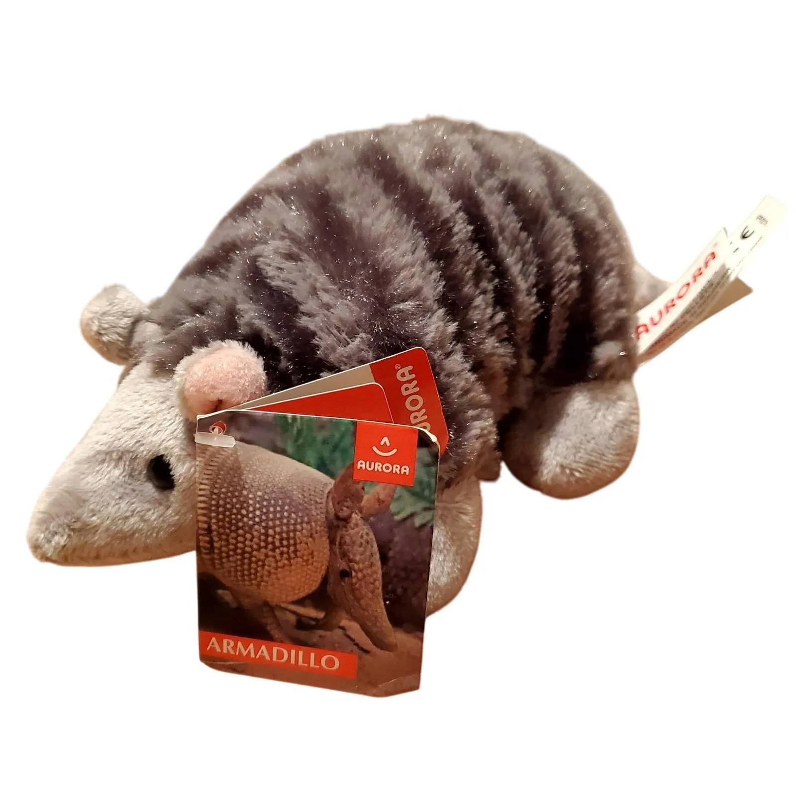 Product image for Aurora World Plush Mini Flopsie Armadillo 8" New Stuffed Animal - Armadillo - Gray - new