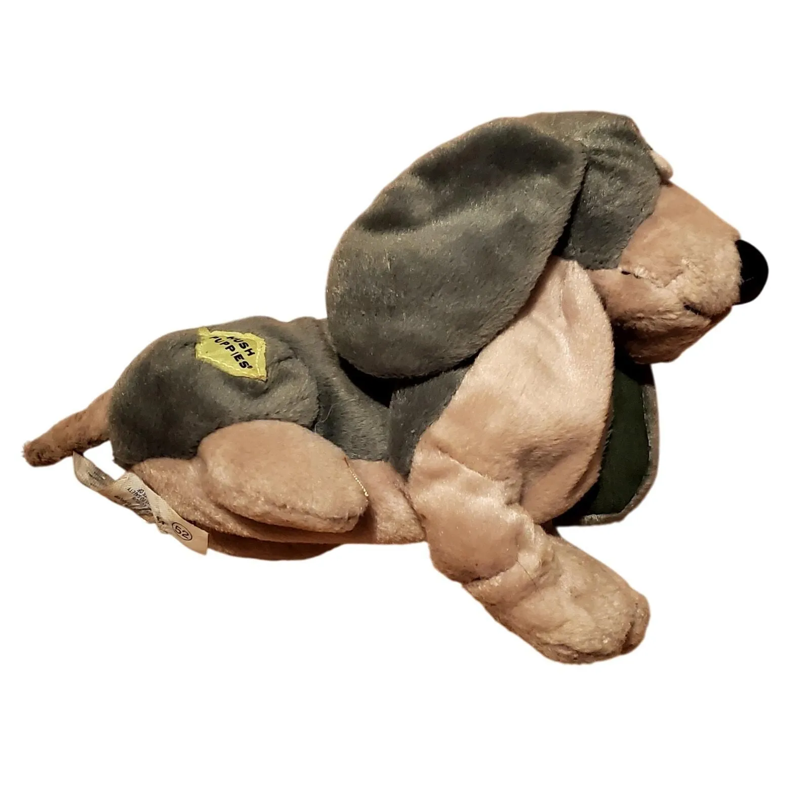 Product image for Applause Hush Puppies Pine Green Bean Bag Puppy Dog Special Edition 61286 Plush