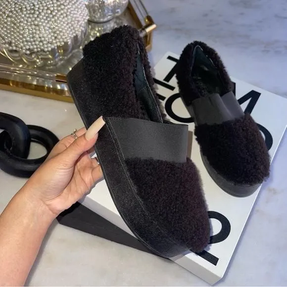 Product image for New Opening Ceremony Cici Shearling Slip Sneaker
