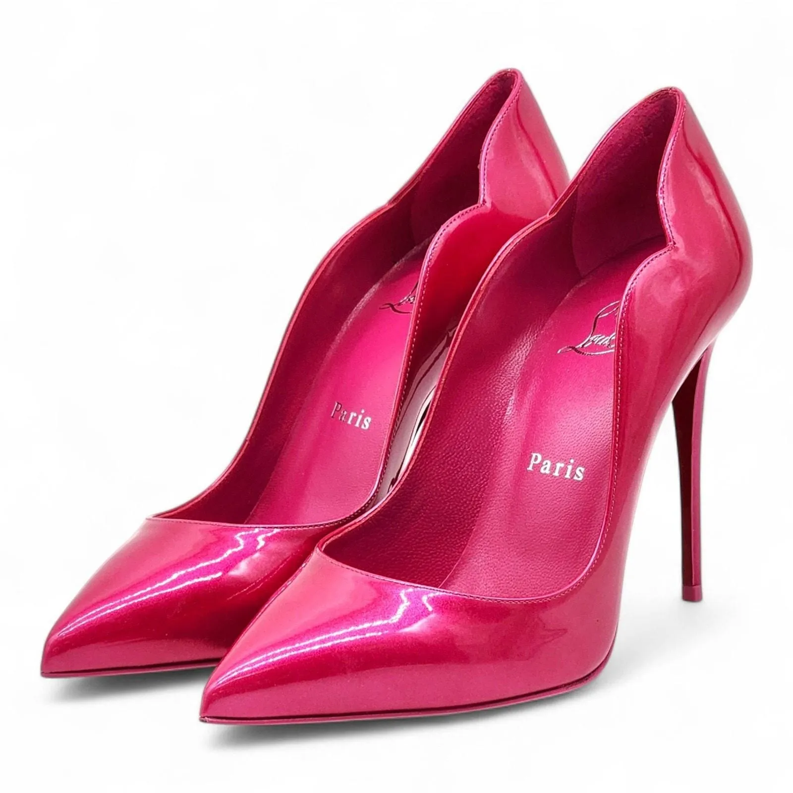 Patent Leather Pumps Christian Louboutin Usa Sale Shop Miss Z 60MM Patent  Leather Pumps On Sale At BeyondStyle – Get