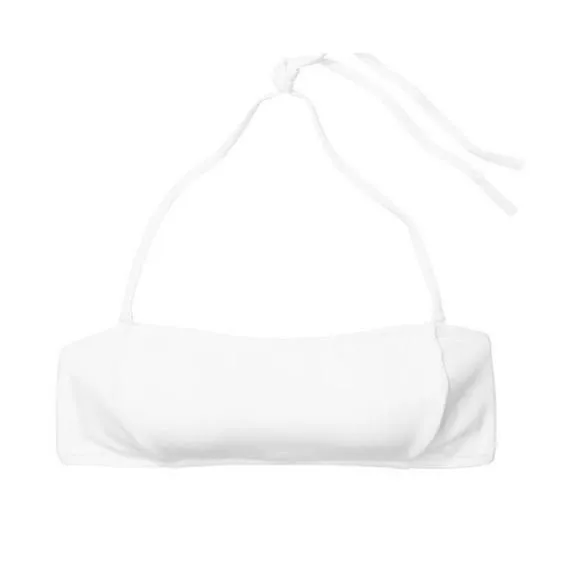 Product image for VICTORIA'S SECRET BEACH SEXY BANDEAU WHITE Size Large SPORT GLAM