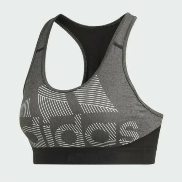 Product image for Adidas Women's Don't Rest Alphaskin Bra Gray