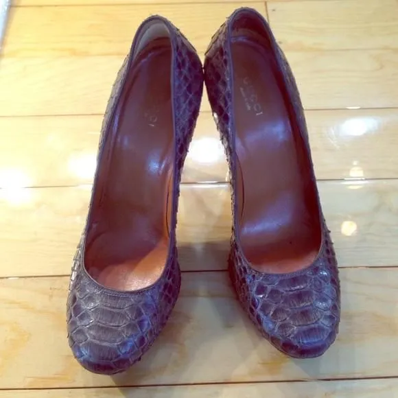 Product image for Gucci Python pumps