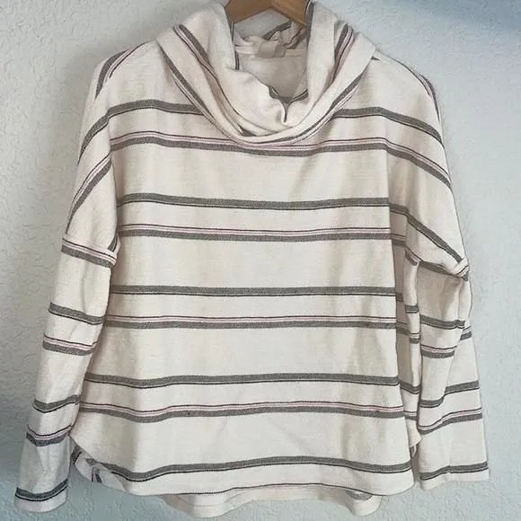 Product image for Dolan Left Coast Stripe Beach Sweater Cowl Neck