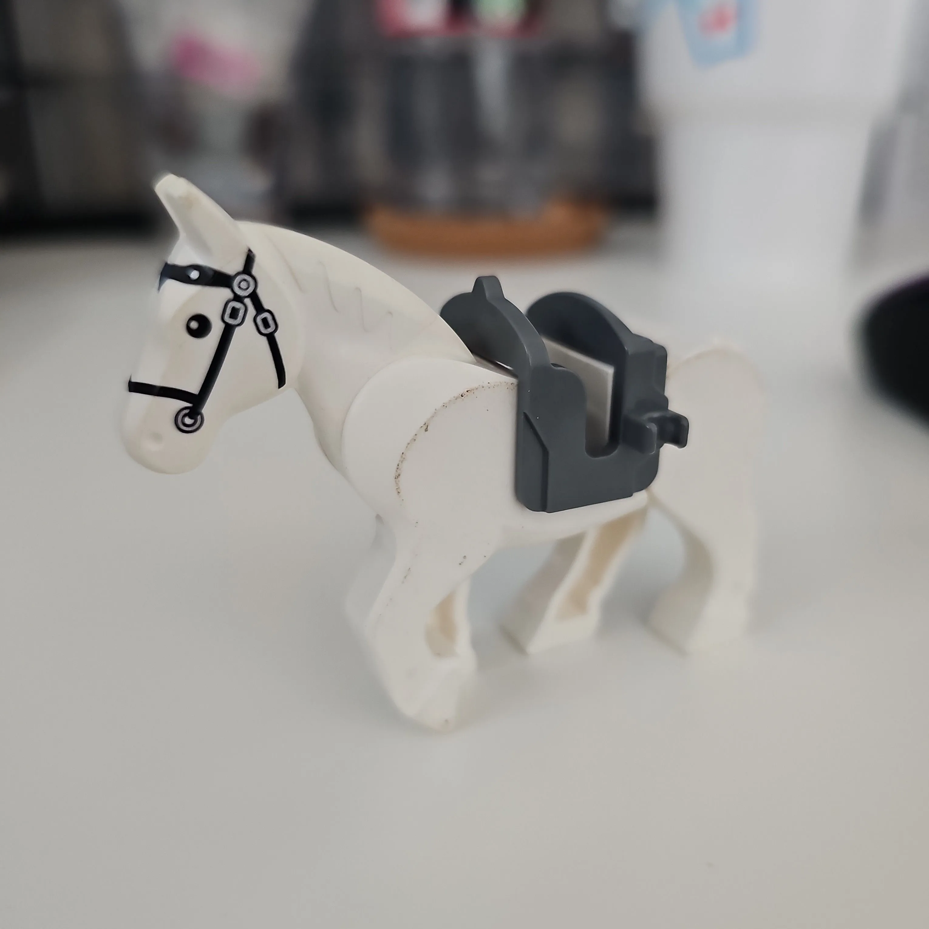 Product image for WHITE HORSE, BLACK BRIDLE, GRAY SADDLE playwear