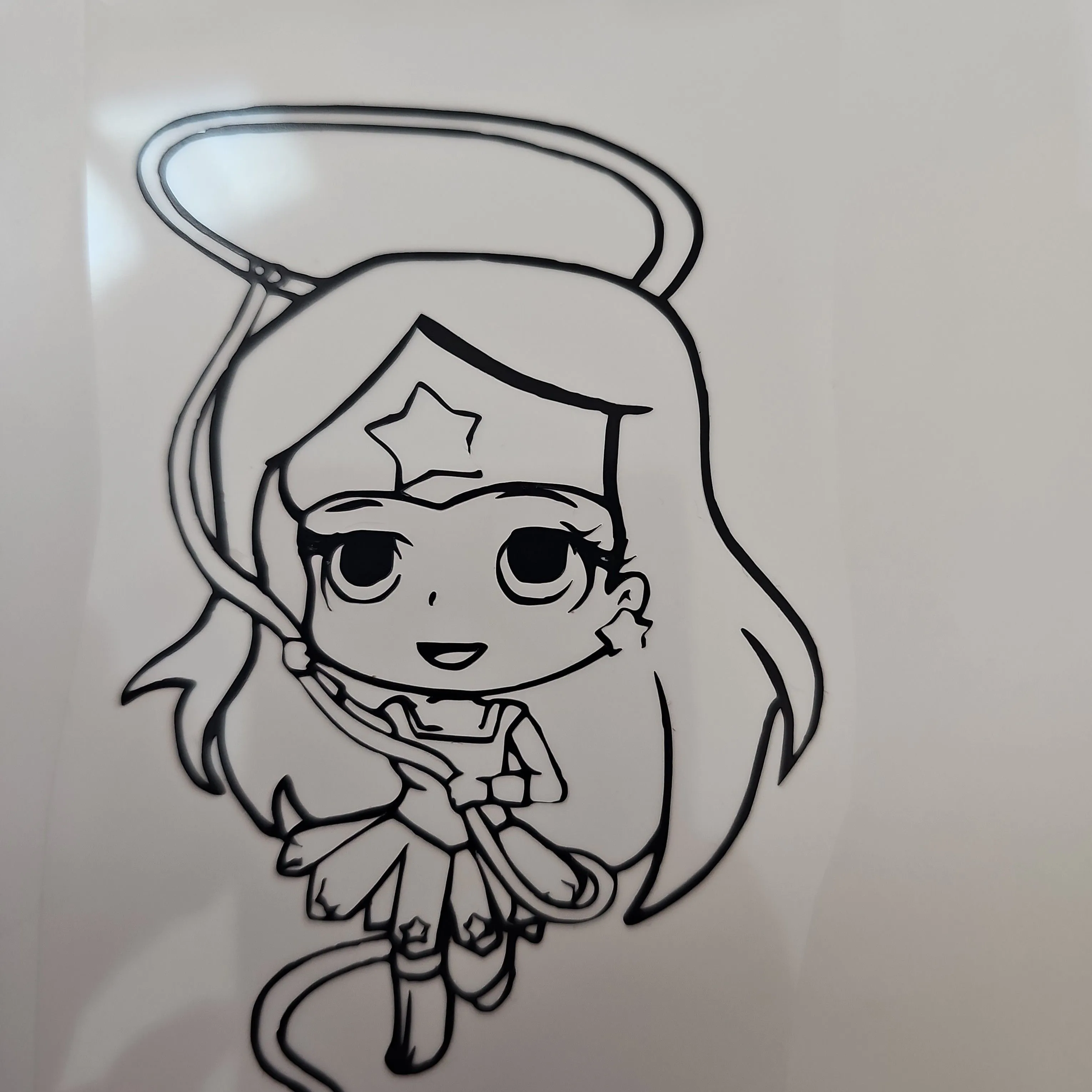 Product image for WONDER WOMAN VINYL DECAL