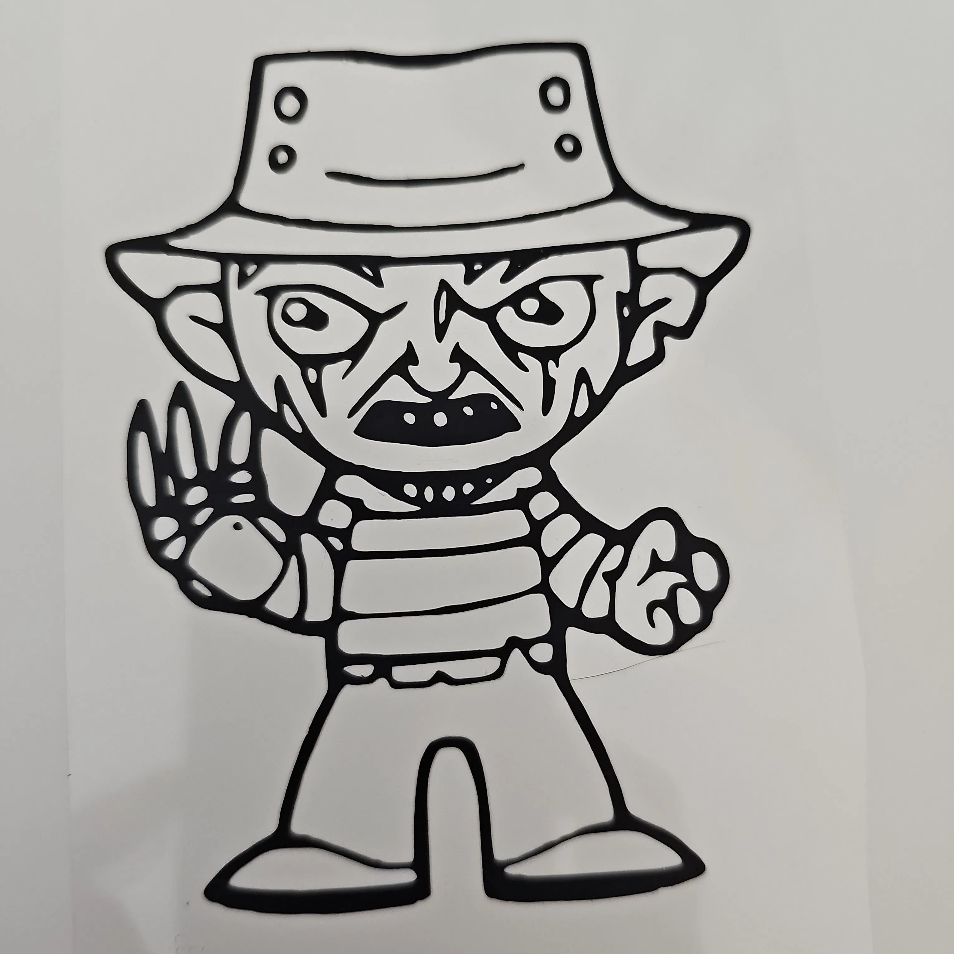 Product image for FREDDY KRUEGER VINYL DECAL