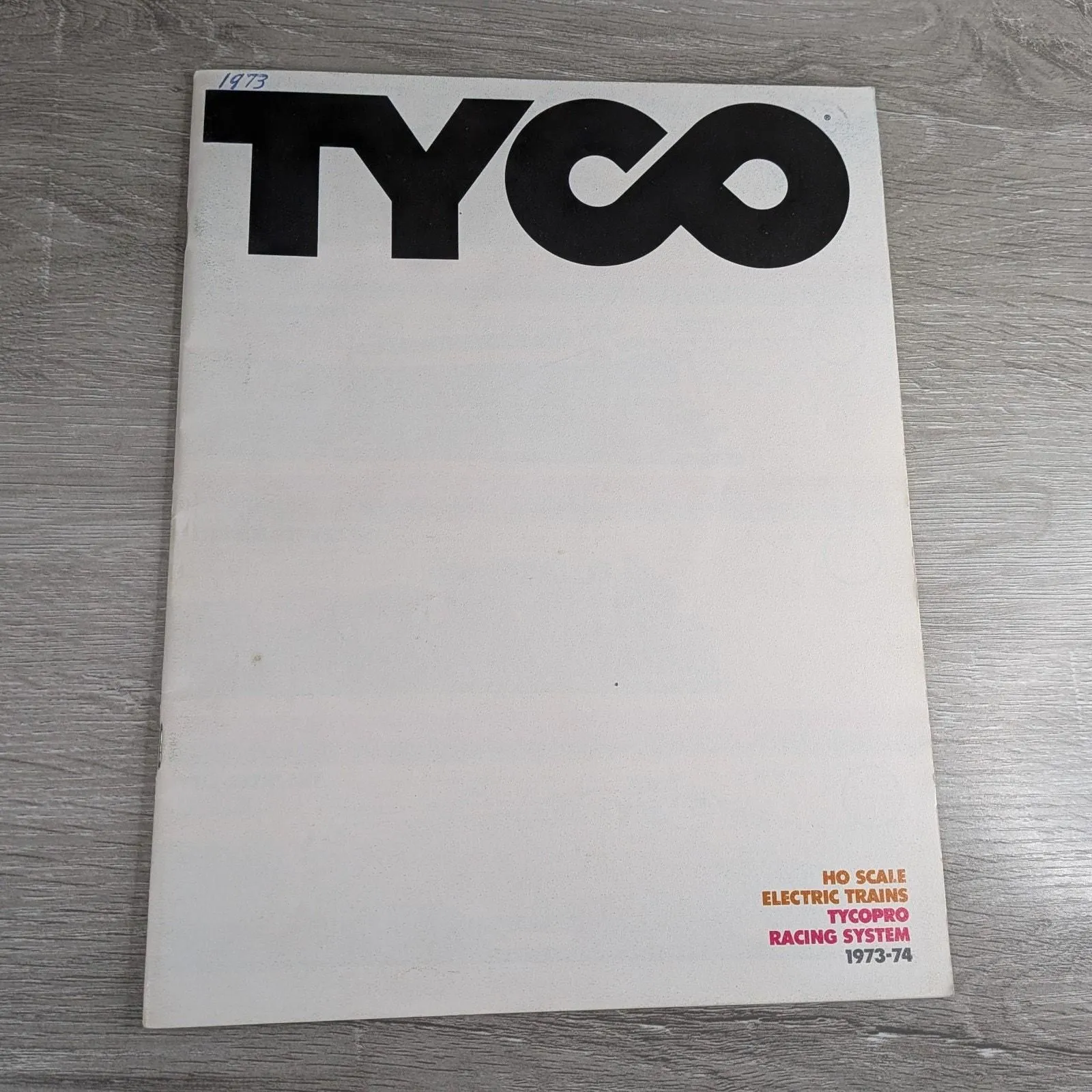 TYCO 1973-1974 HO Scle Electric Train TycoPro Slot Car Racing