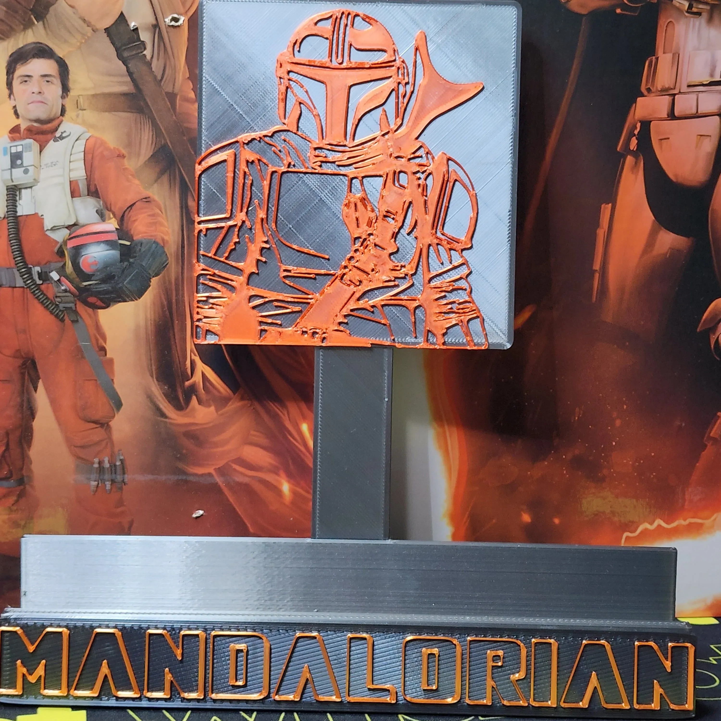 Product image for Mandalorian Comic book stand 
