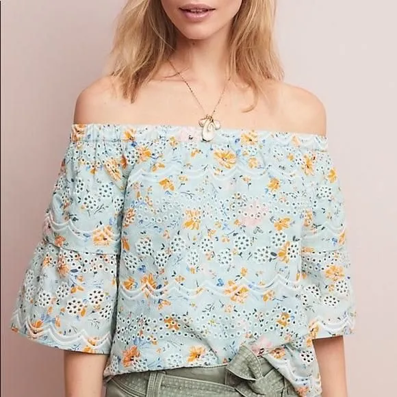 Product image for Anthropologie Laia Ashtabula Off The Shoulder Top