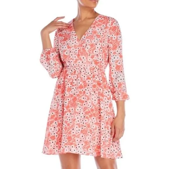 Product image for CeCe Long Sleeve Floral Dress