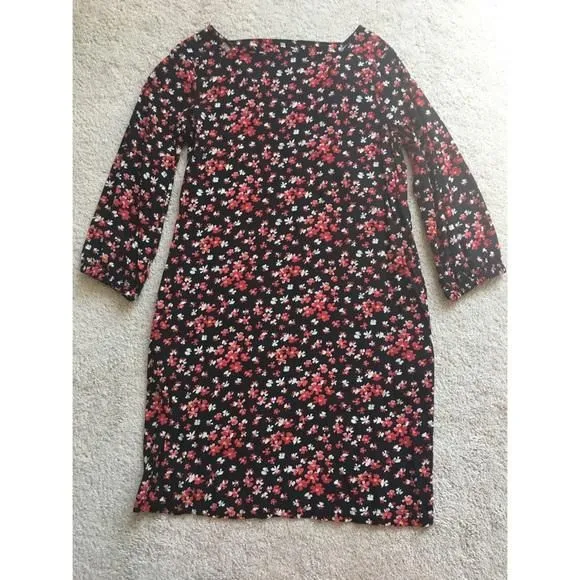 Product image for GAP Long Sleeve Floral Dress