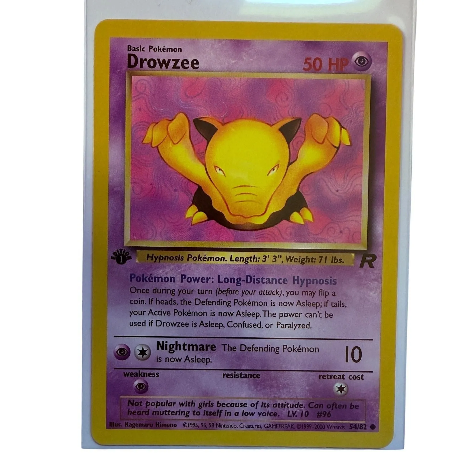 pokemon drowzee card Amazon.com: Hypno 097/165 - Pokemon 151 - Evolution 2 Card Set main image 1